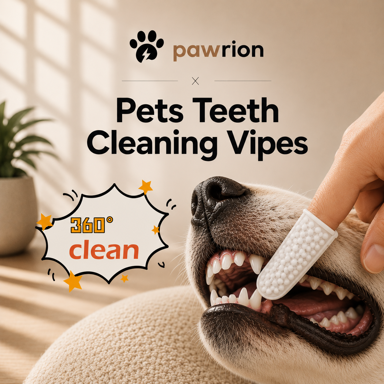 Pet finger toothbrush