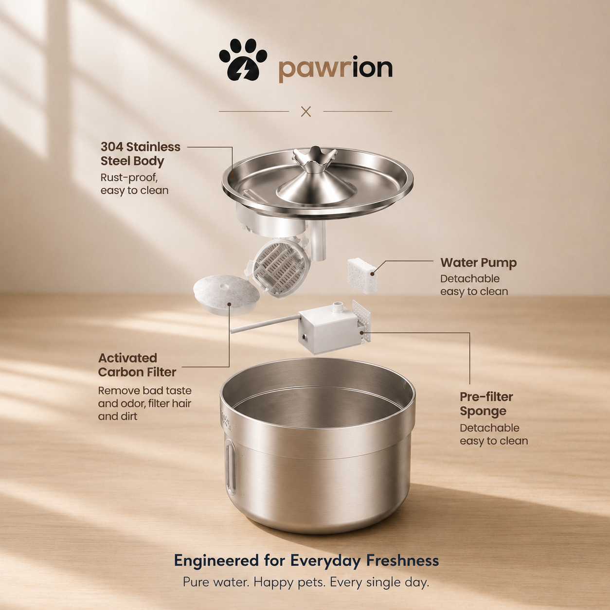 Smart Pet Water Fountain