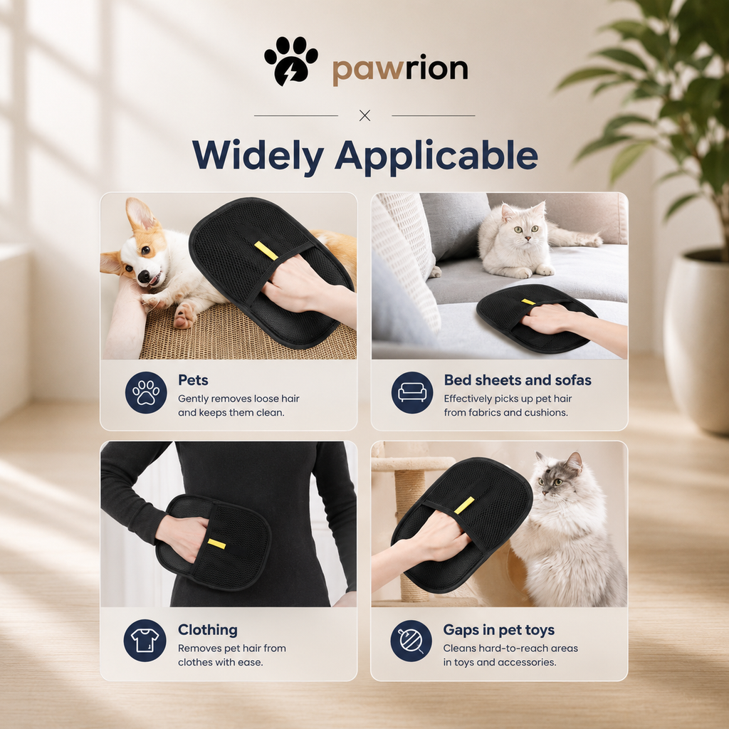 Pet Hair Cleaning Gloves