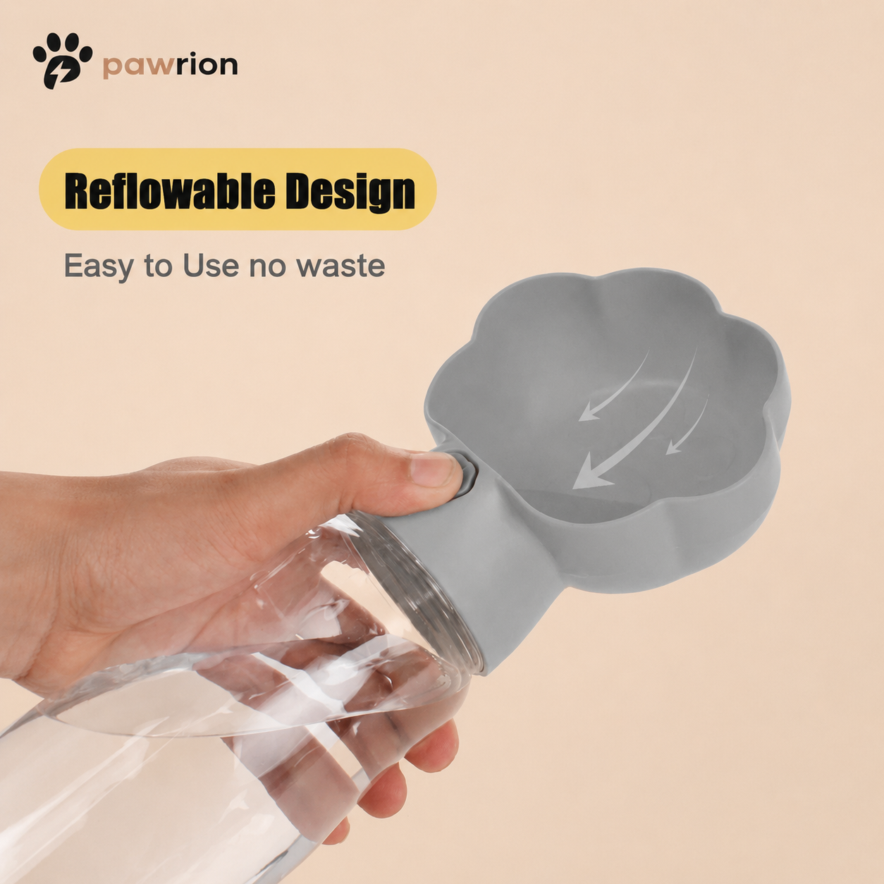 Drinking Bottle Food and Water Container