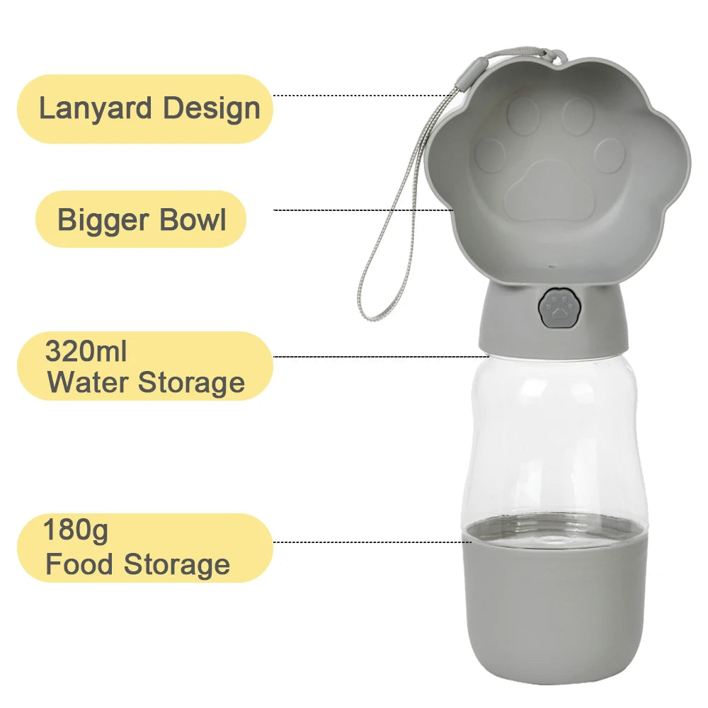 Drinking Bottle Food and Water Container